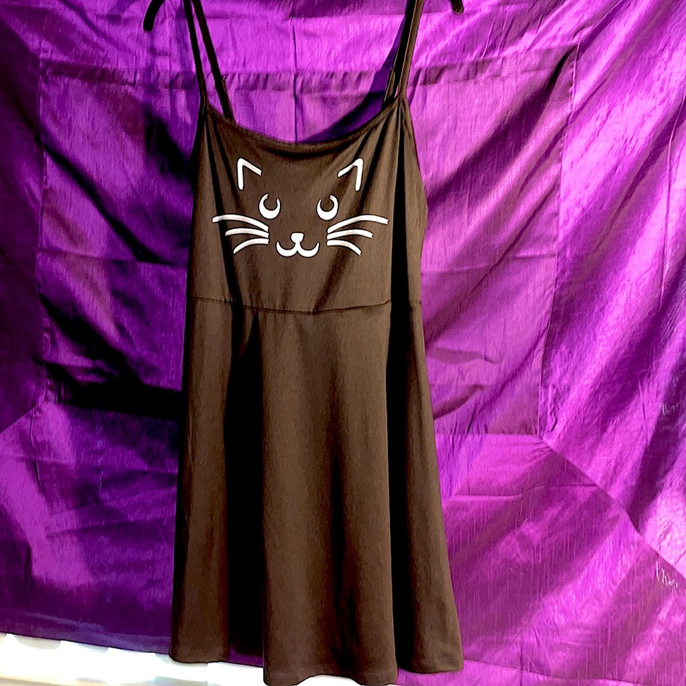 Kitty dress from HOT TOPIC.